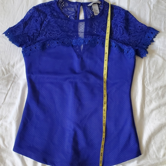 Royal Blue Blouse - Picture 6 of 6